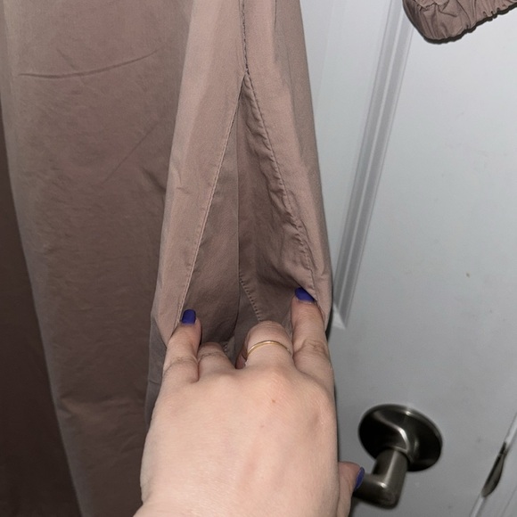 Part Two Cotton Taupe Women’s Dress - Picture 5 of 9